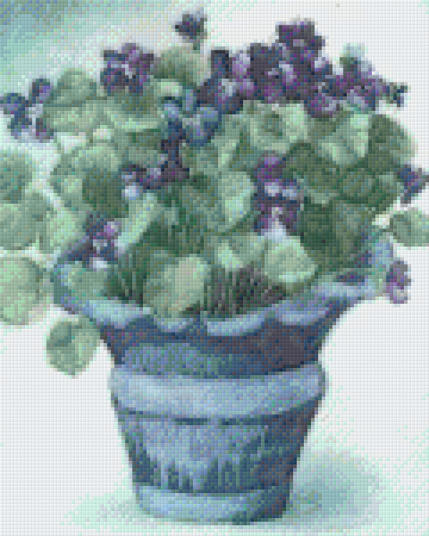Cape Violet Nine [9] Baseplate PixelHobby Mini-mosaic Art Kit image 0